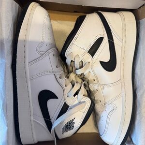 Jordan Kids Sneakers White and Black